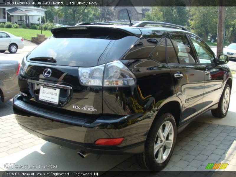 Black Onyx / Ivory 2008 Lexus RX 400h AWD Hybrid