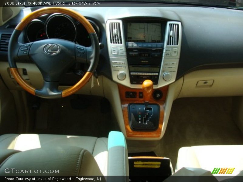 Black Onyx / Ivory 2008 Lexus RX 400h AWD Hybrid