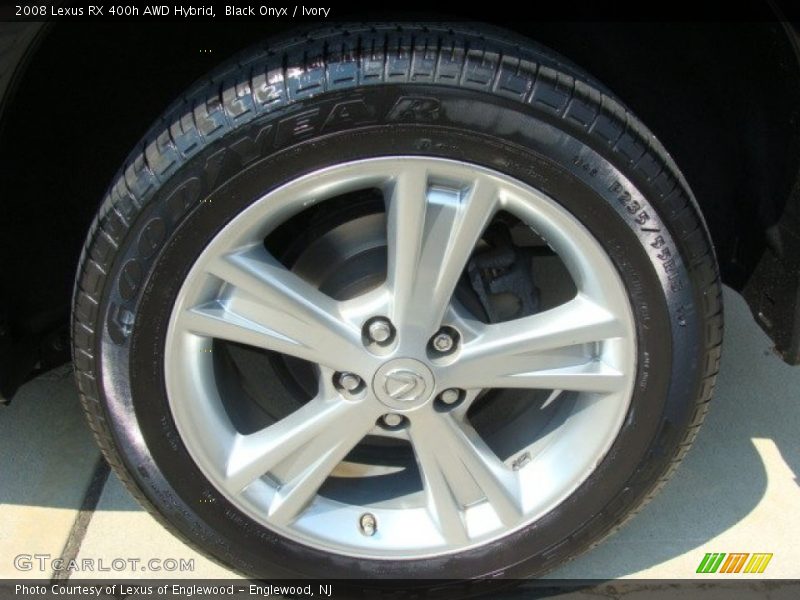 Black Onyx / Ivory 2008 Lexus RX 400h AWD Hybrid