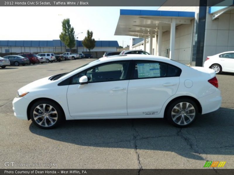  2012 Civic Si Sedan Taffeta White
