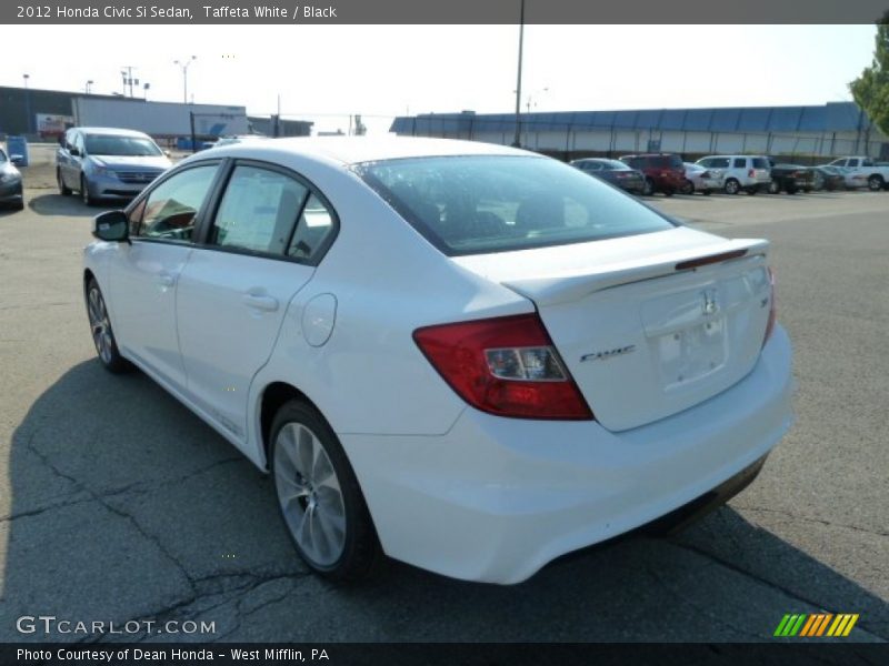  2012 Civic Si Sedan Taffeta White