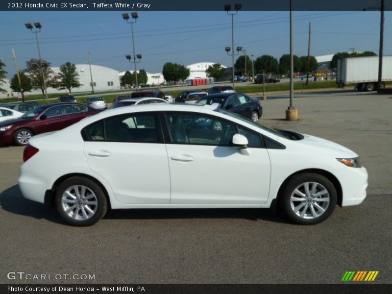  2012 Civic EX Sedan Taffeta White