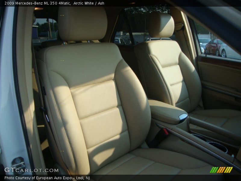 Arctic White / Ash 2009 Mercedes-Benz ML 350 4Matic