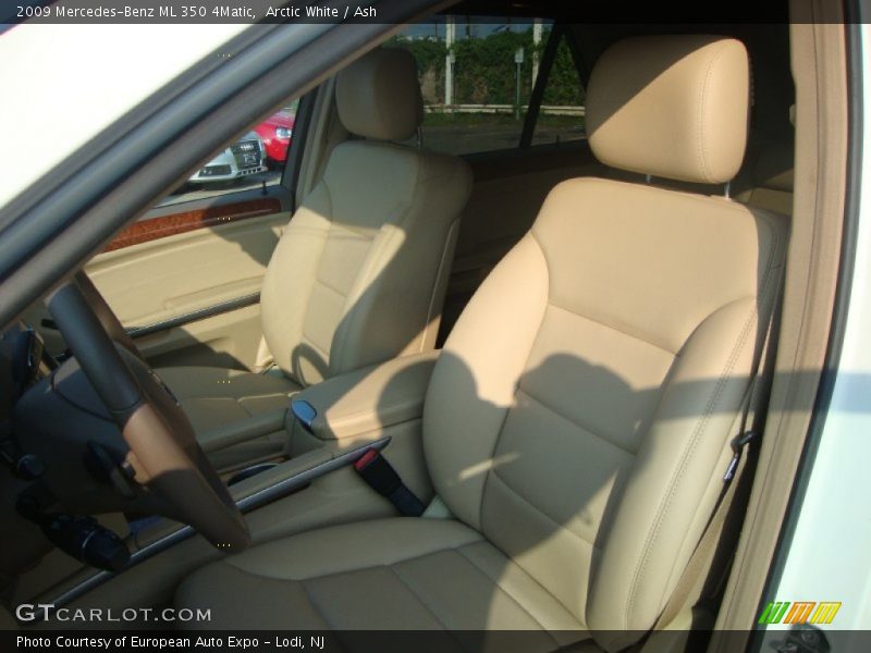 Arctic White / Ash 2009 Mercedes-Benz ML 350 4Matic