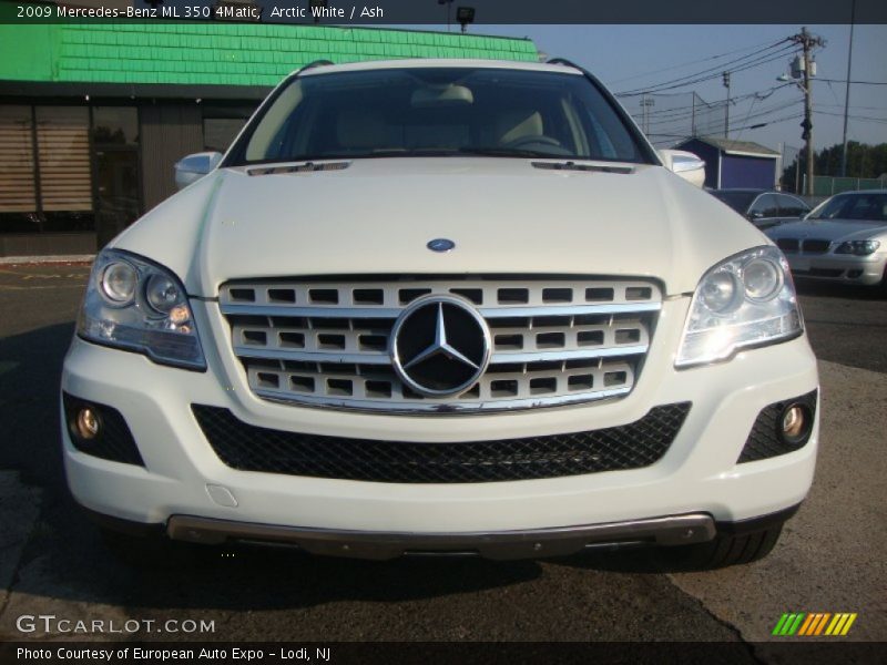 Arctic White / Ash 2009 Mercedes-Benz ML 350 4Matic