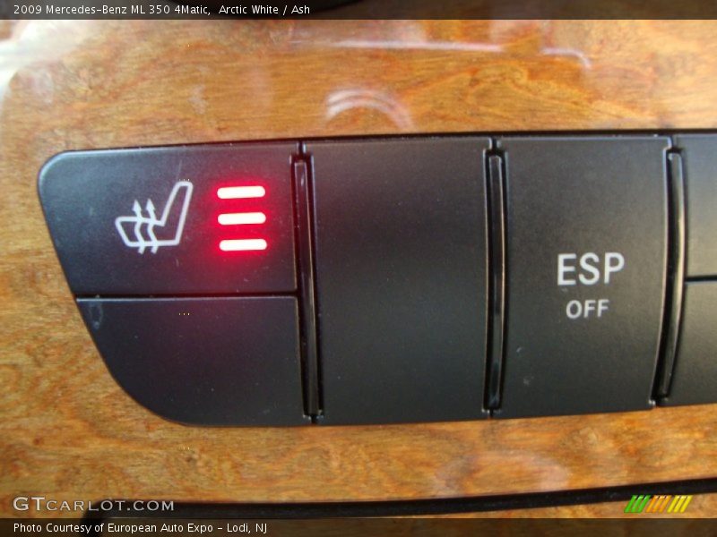 Arctic White / Ash 2009 Mercedes-Benz ML 350 4Matic
