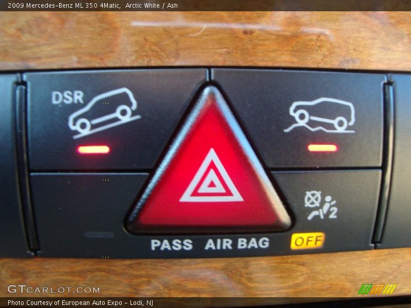 Arctic White / Ash 2009 Mercedes-Benz ML 350 4Matic