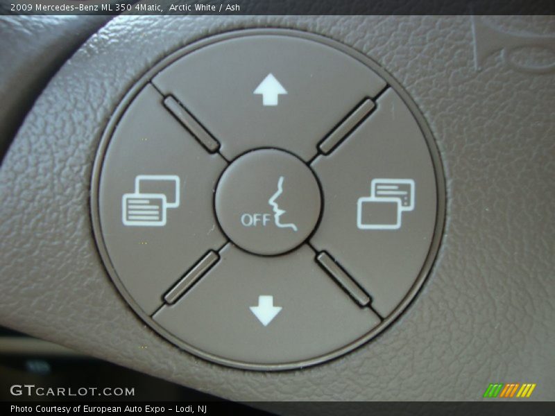 Arctic White / Ash 2009 Mercedes-Benz ML 350 4Matic
