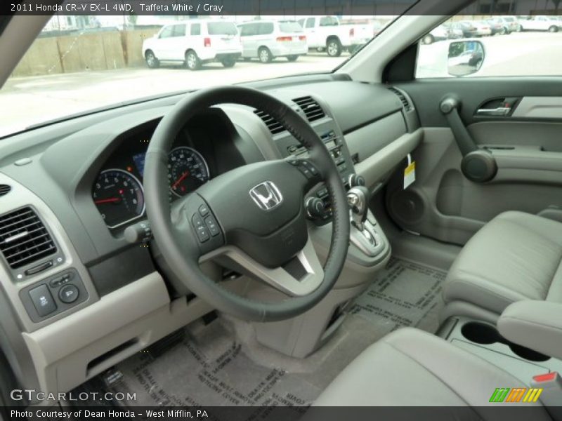  2011 CR-V EX-L 4WD Gray Interior