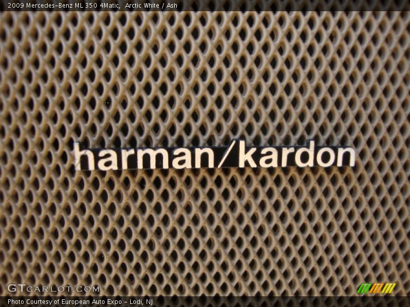 Arctic White / Ash 2009 Mercedes-Benz ML 350 4Matic
