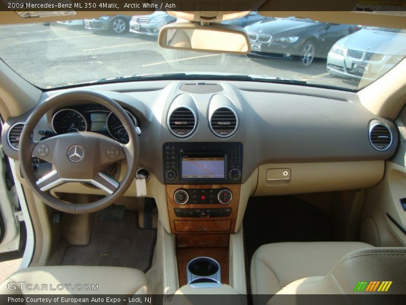 Arctic White / Ash 2009 Mercedes-Benz ML 350 4Matic