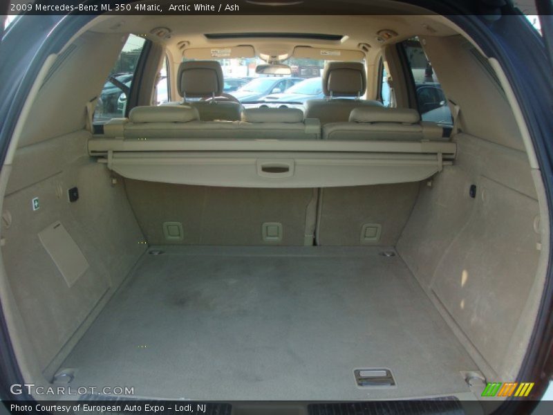 Arctic White / Ash 2009 Mercedes-Benz ML 350 4Matic