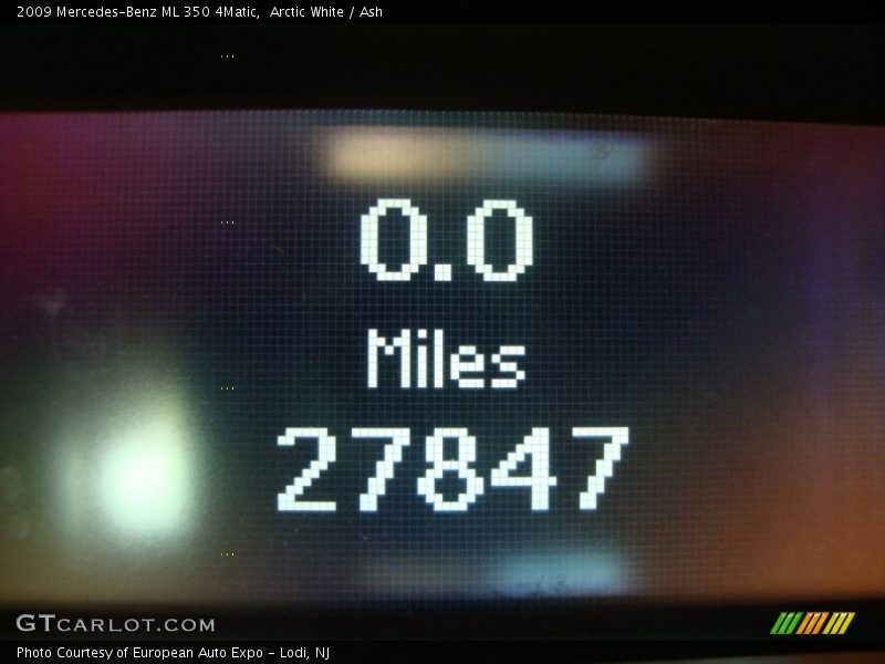 Arctic White / Ash 2009 Mercedes-Benz ML 350 4Matic