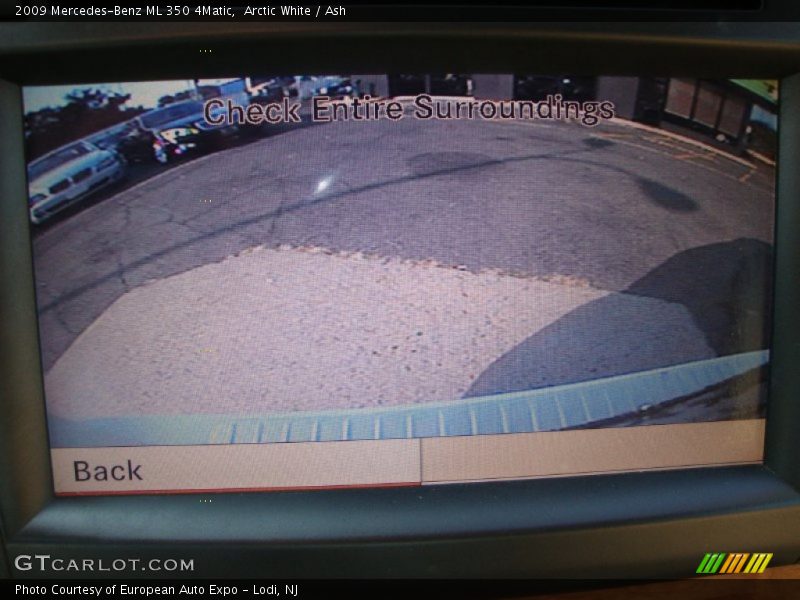 Arctic White / Ash 2009 Mercedes-Benz ML 350 4Matic