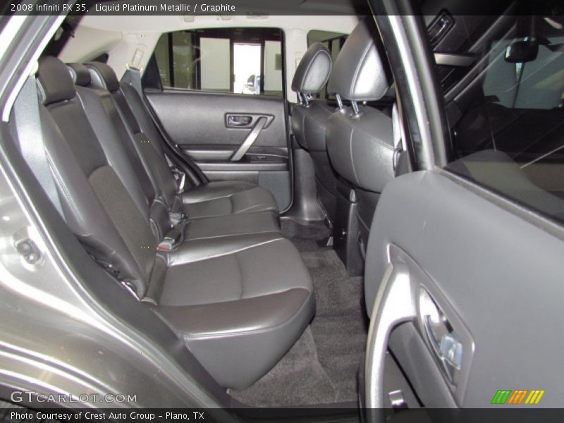 Liquid Platinum Metallic / Graphite 2008 Infiniti FX 35