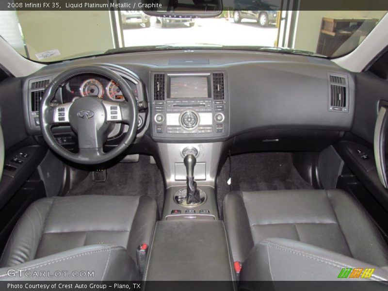 Liquid Platinum Metallic / Graphite 2008 Infiniti FX 35