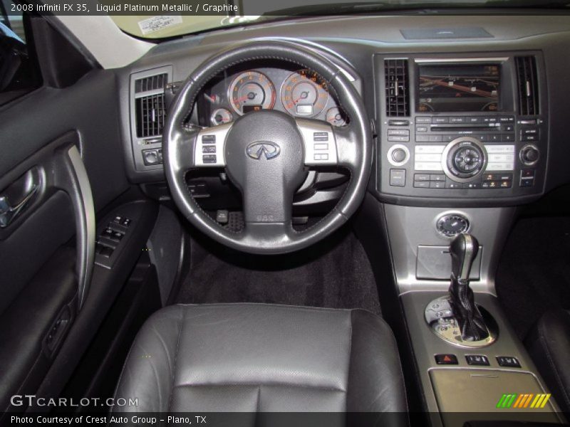 Liquid Platinum Metallic / Graphite 2008 Infiniti FX 35