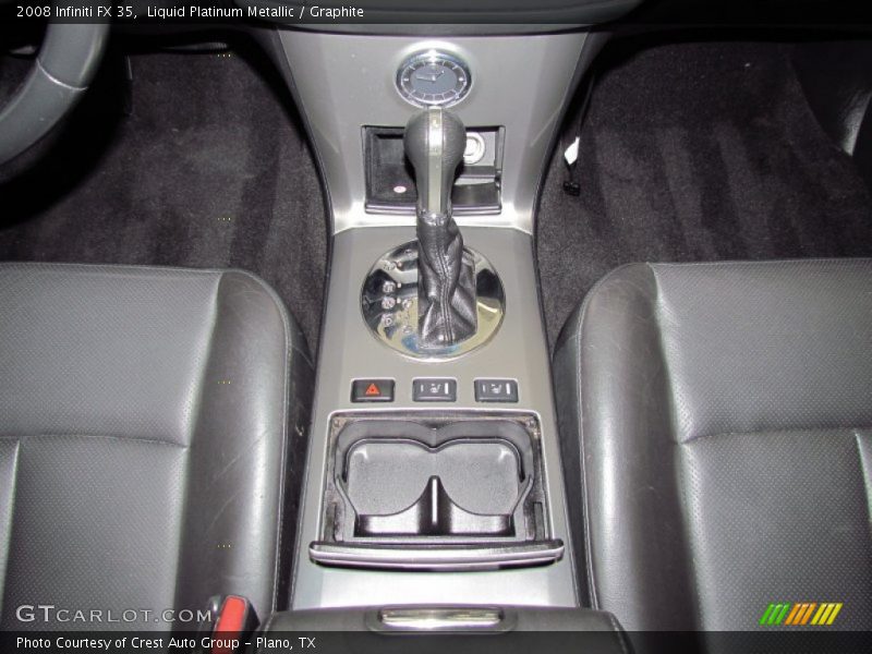 Liquid Platinum Metallic / Graphite 2008 Infiniti FX 35