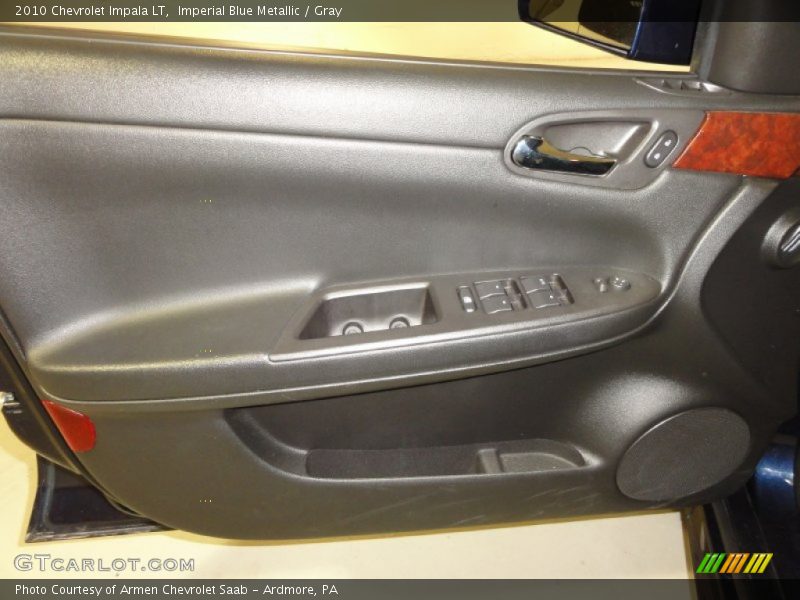 Imperial Blue Metallic / Gray 2010 Chevrolet Impala LT