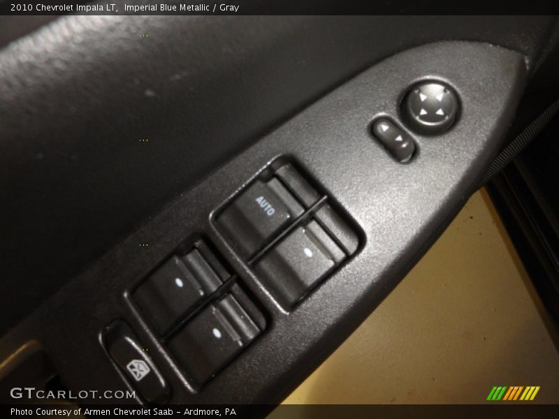 Imperial Blue Metallic / Gray 2010 Chevrolet Impala LT