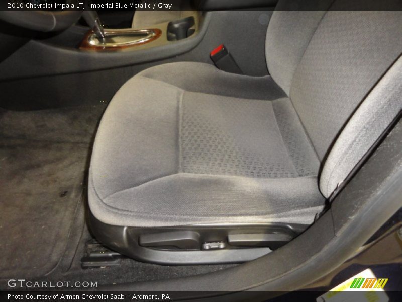 Imperial Blue Metallic / Gray 2010 Chevrolet Impala LT