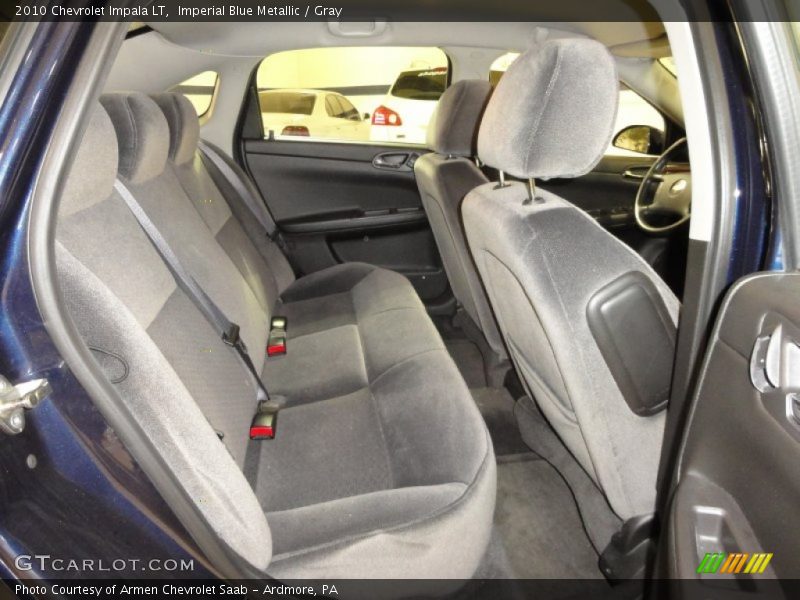 Imperial Blue Metallic / Gray 2010 Chevrolet Impala LT