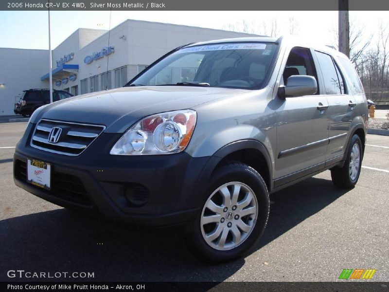 Silver Moss Metallic / Black 2006 Honda CR-V EX 4WD