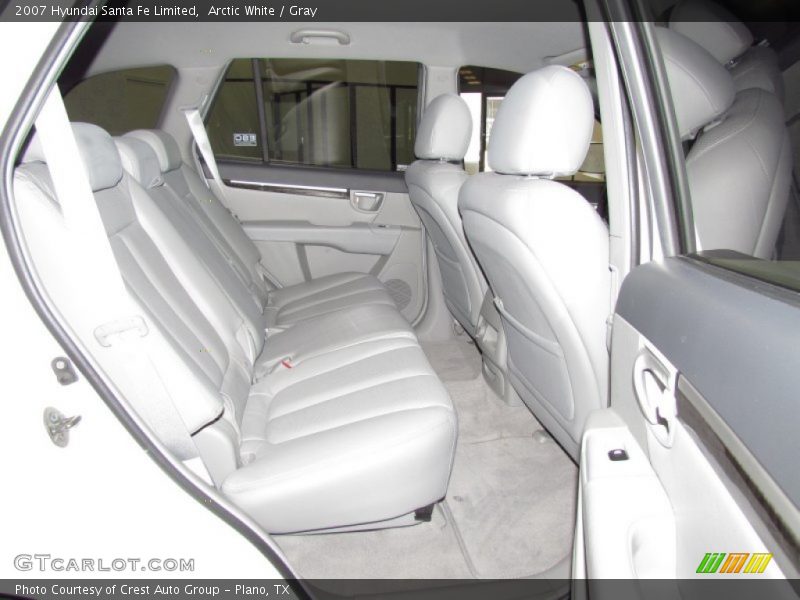 Arctic White / Gray 2007 Hyundai Santa Fe Limited