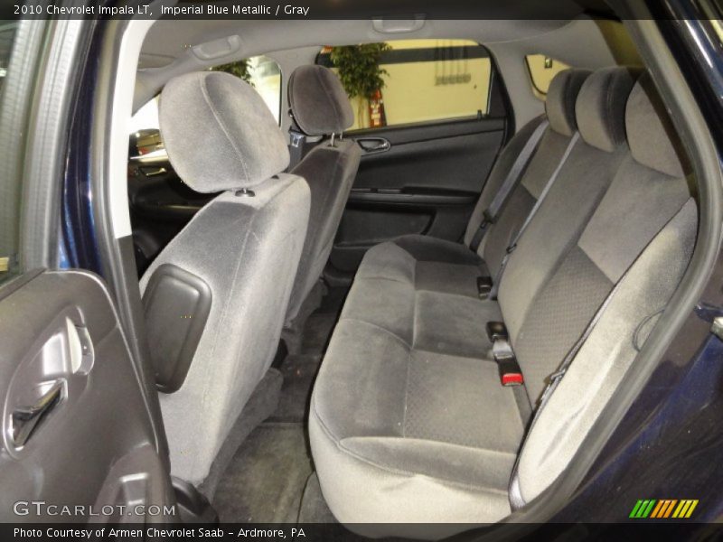 Imperial Blue Metallic / Gray 2010 Chevrolet Impala LT