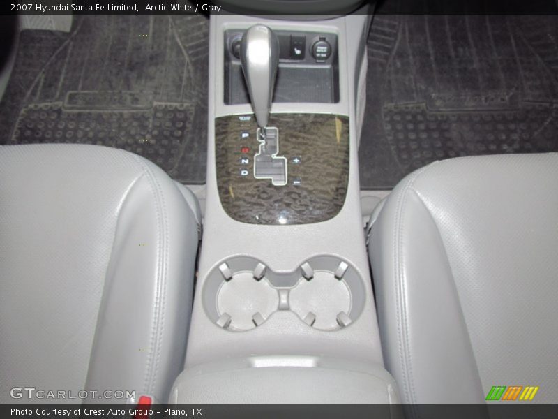 Arctic White / Gray 2007 Hyundai Santa Fe Limited