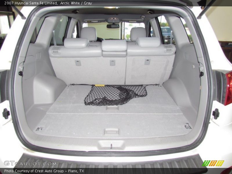 Arctic White / Gray 2007 Hyundai Santa Fe Limited