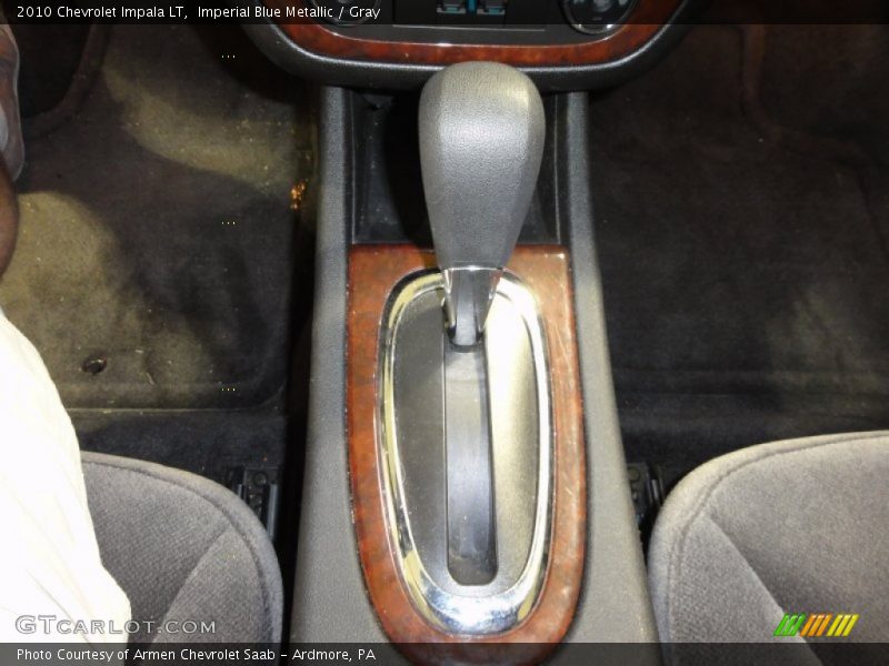 Imperial Blue Metallic / Gray 2010 Chevrolet Impala LT