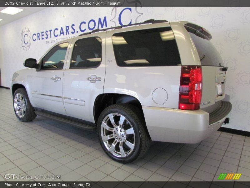 Silver Birch Metallic / Light Titanium 2009 Chevrolet Tahoe LTZ