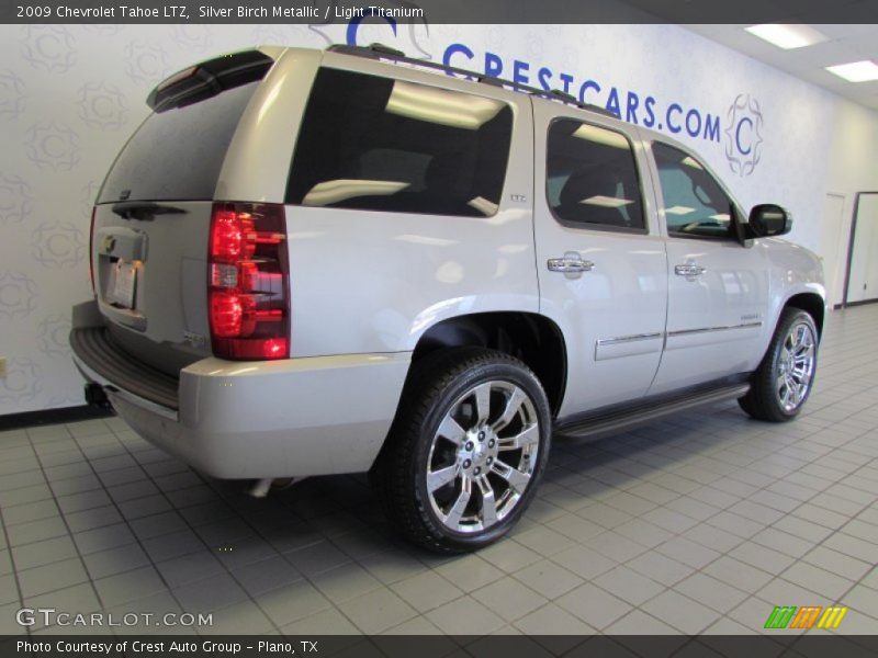 Silver Birch Metallic / Light Titanium 2009 Chevrolet Tahoe LTZ