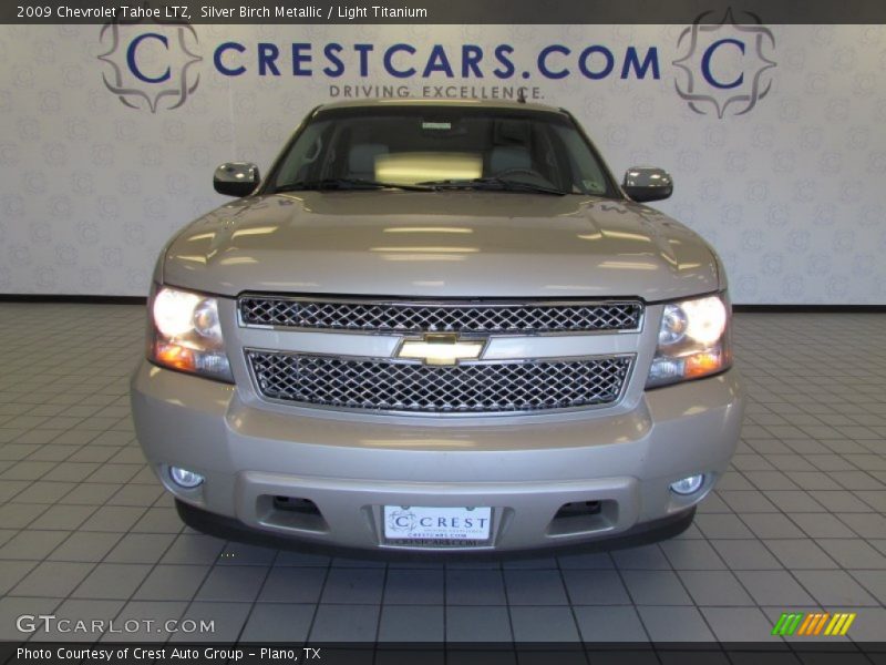 Silver Birch Metallic / Light Titanium 2009 Chevrolet Tahoe LTZ