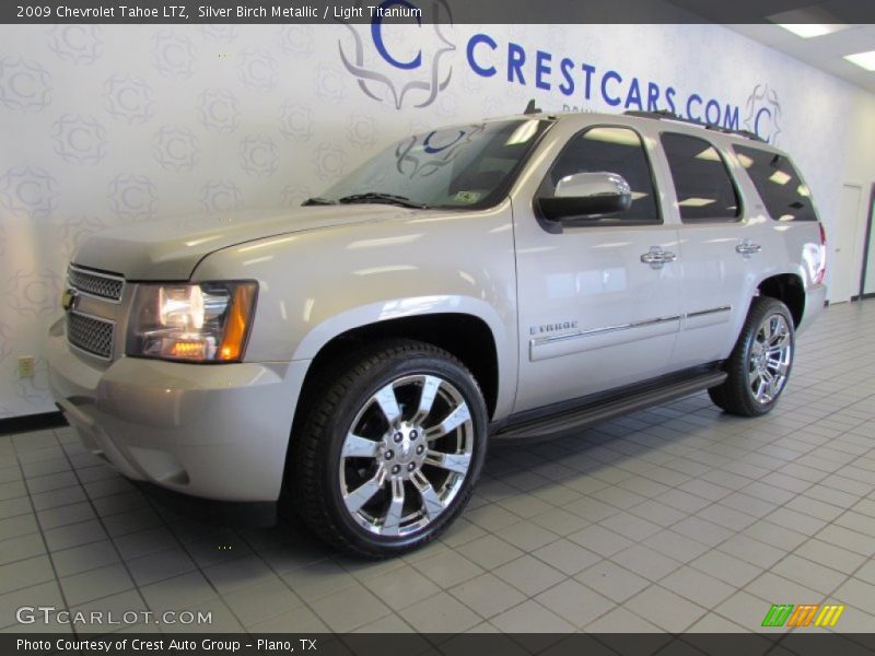Silver Birch Metallic / Light Titanium 2009 Chevrolet Tahoe LTZ