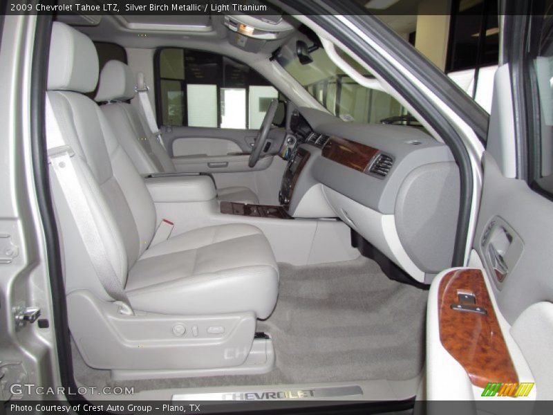 Silver Birch Metallic / Light Titanium 2009 Chevrolet Tahoe LTZ