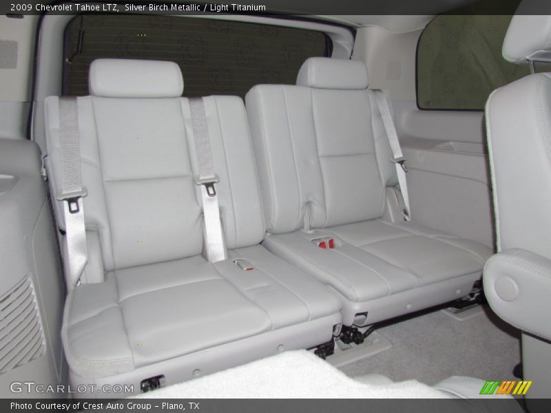  2009 Tahoe LTZ Light Titanium Interior