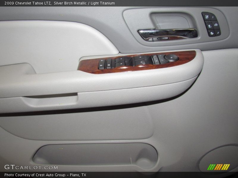 Silver Birch Metallic / Light Titanium 2009 Chevrolet Tahoe LTZ