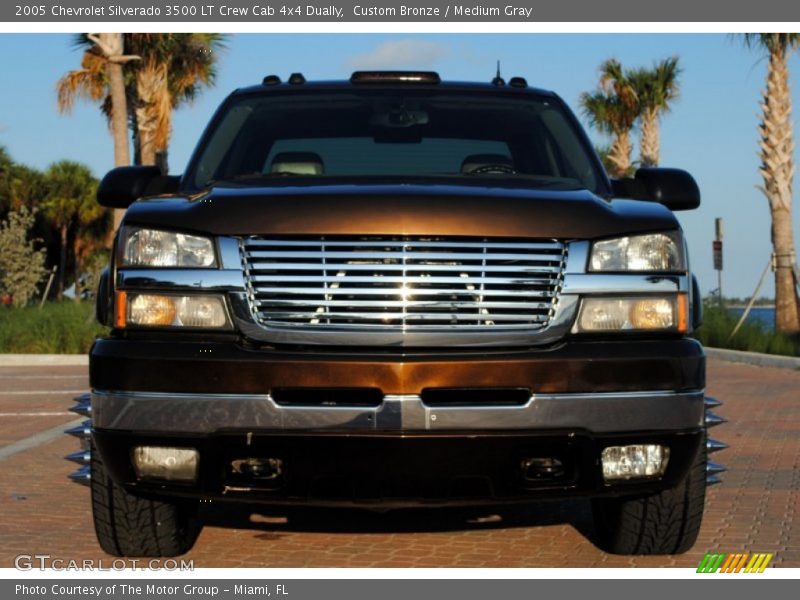  2005 Silverado 3500 LT Crew Cab 4x4 Dually Custom Bronze