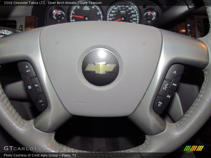 Silver Birch Metallic / Light Titanium 2009 Chevrolet Tahoe LTZ