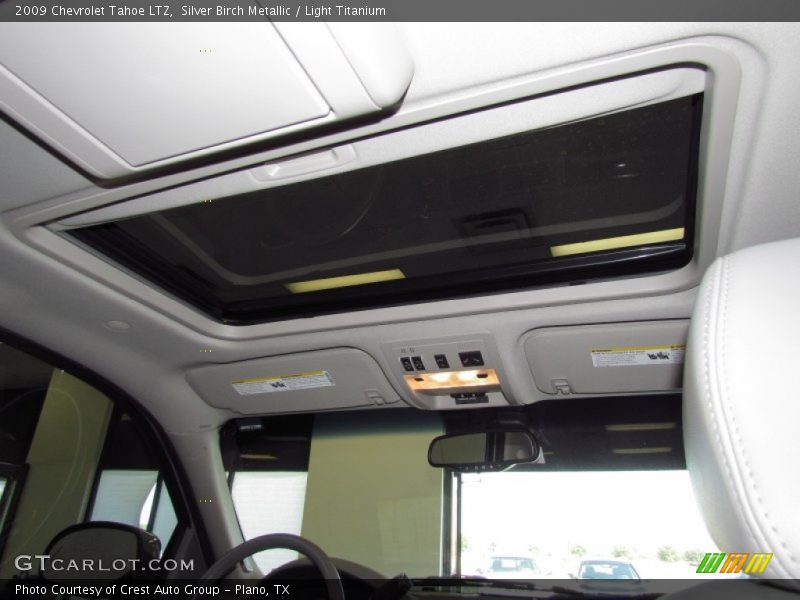 Silver Birch Metallic / Light Titanium 2009 Chevrolet Tahoe LTZ