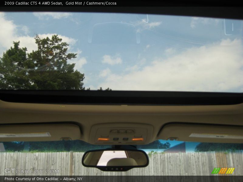 Gold Mist / Cashmere/Cocoa 2009 Cadillac CTS 4 AWD Sedan