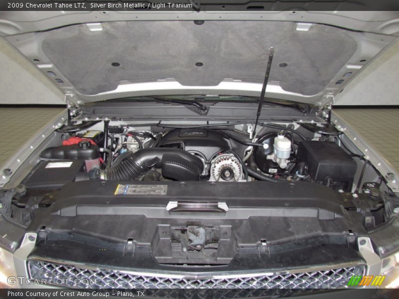 Silver Birch Metallic / Light Titanium 2009 Chevrolet Tahoe LTZ