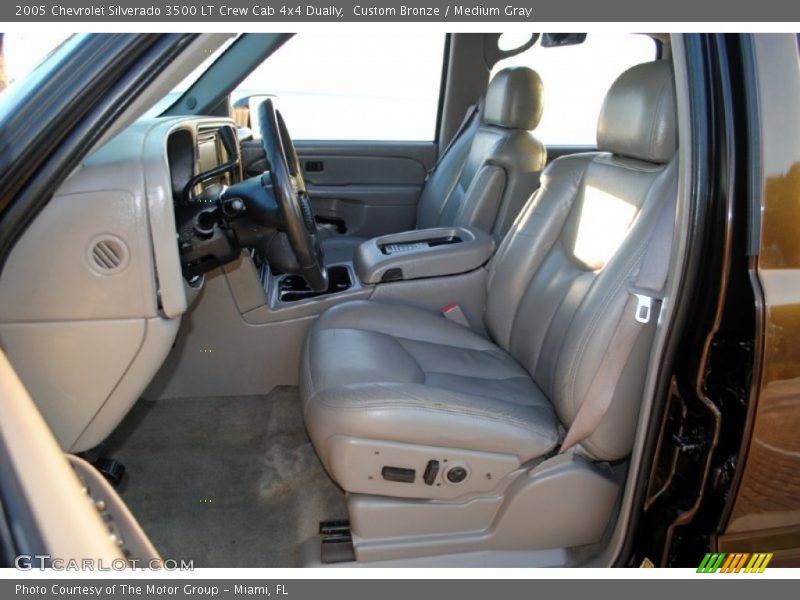  2005 Silverado 3500 LT Crew Cab 4x4 Dually Medium Gray Interior