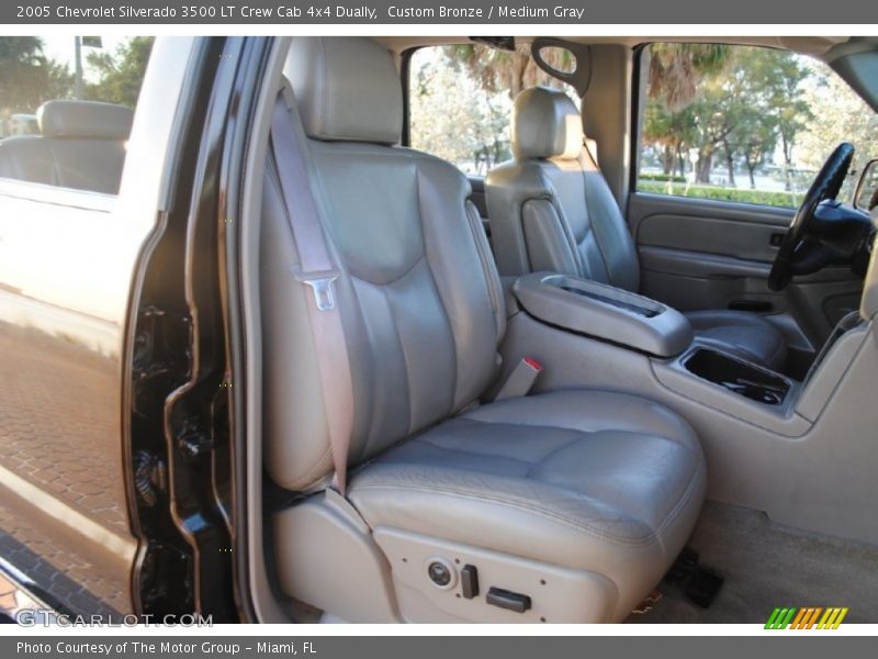  2005 Silverado 3500 LT Crew Cab 4x4 Dually Medium Gray Interior