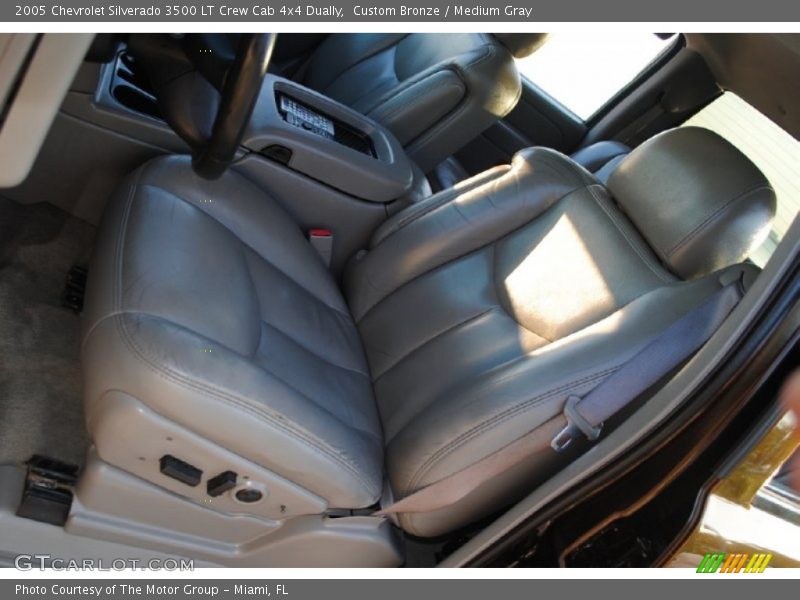  2005 Silverado 3500 LT Crew Cab 4x4 Dually Medium Gray Interior