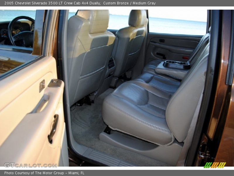 Custom Bronze / Medium Gray 2005 Chevrolet Silverado 3500 LT Crew Cab 4x4 Dually