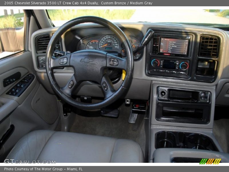 Dashboard of 2005 Silverado 3500 LT Crew Cab 4x4 Dually