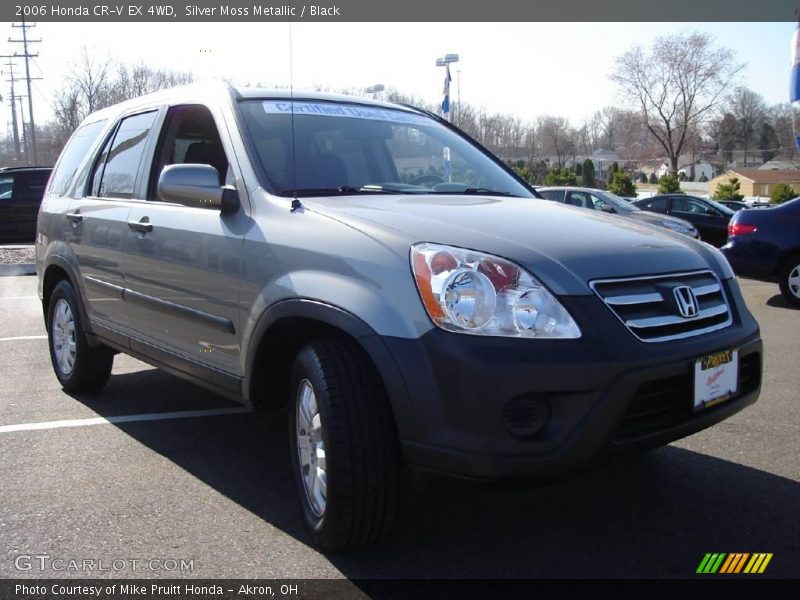 Silver Moss Metallic / Black 2006 Honda CR-V EX 4WD